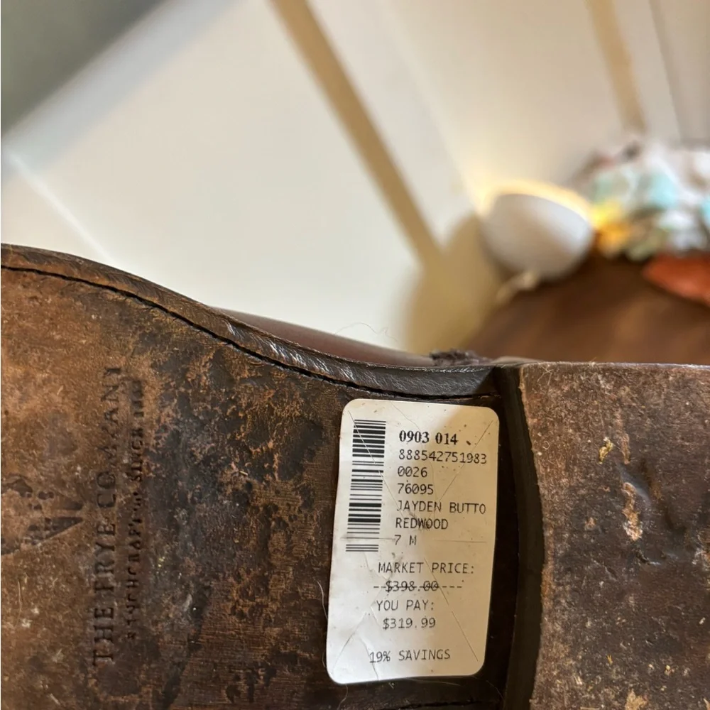 Frye Jayden Button Riding Boot - Picture 5 of 5